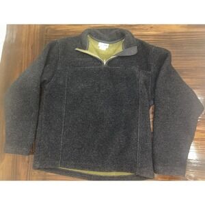 Vintage REI Mens Small 1/4 Zip Fleece Hiking Outdoor Warm Pullover Camping Hunt